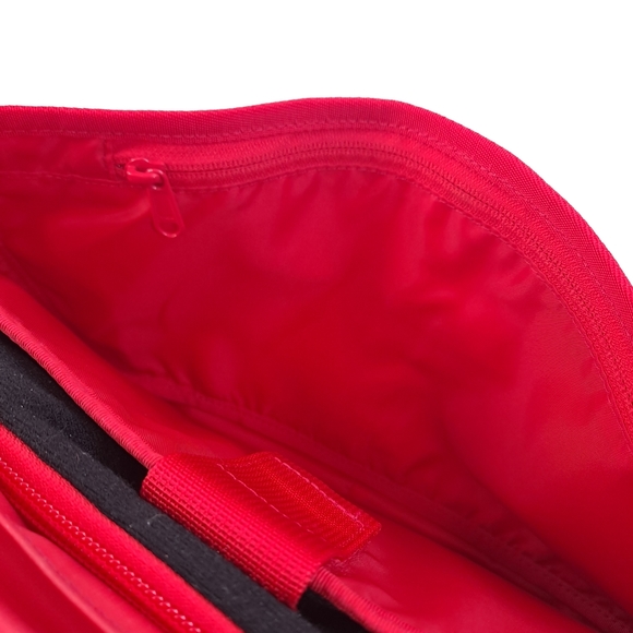 Timbuk2 Catapult Sling Messenger Bag Flame Red Padded Shoulder Bag Backpack - Picture 11 of 16